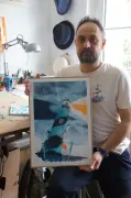 Jordan Gentès publie un roman illustré pour enfants à Dompierre-sur-Mer