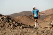 Julien Absalon, ancien champion olympique, brille au Marathon des sables