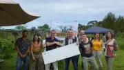 La Biocoop de Lunel remet 2 936 € à l'association Vive garrigue