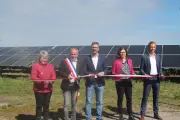 La centrale solaire de la Désirat inaugurée après 10 ans de projet sur des terres ravagées par Klaus