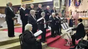 La chorale Cantabile persévère malgré la météo capricieuse à Anduze