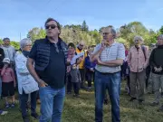 La randonnée des Croquants mobilise massivement contre un projet de centrale solaire