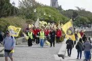 La Rochelle : une marche festive inédite unit les supporters avant le match face à l'UBB