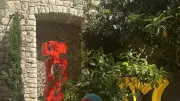 L'art investit la cour du château de Blauzac lors du bric-à-brac annuel