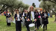 Le carnaval de l'école Abonnés La Batucada triomphe malgré la pluie à Saint-Bénézet