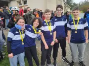 Le collège Robert-Barrière champion académique UNSS de VTT pour la deuxième fois
