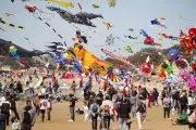 Le Festival de Cerfs-Volants de Châtelaillon Démarre en Beauté avec une Foule Enthousiaste