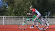 Le frame running, discipline paralympique 2028, testé en Lozère lors d'un stage handisport