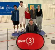 Le lycée du Barp décroche le bronze au championnat de France UNSS de badminton