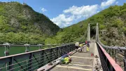 Le pont suspendu de Verdalle fermé pour travaux de rénovation jusqu'à vendredi