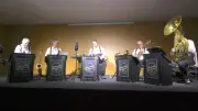 Le quintet suisse Moonship Washboard Five enchante la Bergerie