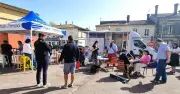 Le Truck de l'emploi de France Travail fait étape à Cavignac pour rapprocher les opportunités