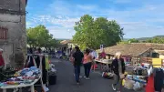 Le vide-greniers de l'Escapaïre attire la foule à Clarensac