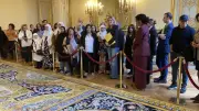 Les anciennes licières de Lodève reçues à l'Assemblée nationale