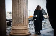 Les avocats mobilisés contre la réforme de la justice criminelle de Darmanin