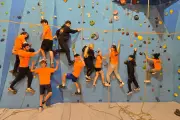 Les élèves de la section montagne de Tende brillent en escalade UNSS