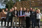 Louer : inauguration d'une aire de jeux rénovée et lancement du troisième mandat du maire