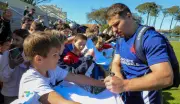 L'équipe de France de rugby à 7 s'entraîne à Capbreton pour les JO Paris 2024