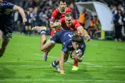 Lucas Martins, l'ailier du SUA, rejoint les meilleurs marqueurs de Pro D2 avec un exploit décisif