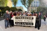 Menton : Manifestation contre l'élection d'Alexandra Masson, accès refusé au conseil