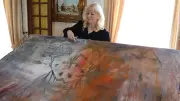 Michèle Lallemand, peintre, retrouve ses racines à Lattes après des années d'absence