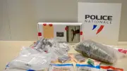 Montpellier : un dealer sous bracelet électronique arrêté avec arme et 45 000 € de drogue