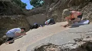 Mosaïque antique exceptionnelle découverte à Alès, un vestige du IIe siècle
