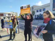 Mérignac : face-à-face tendu entre militants animalistes et cirque Zavatta
