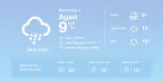 Météo à Agen : pluies éparses et brouillard aujourd'hui, soleil demain