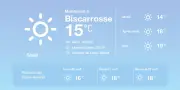 Météo ensoleillée à Biscarrosse : une semaine stable avec des températures douces