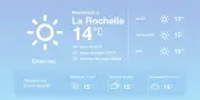 Météo à La Rochelle : embellies et températures clémentes pour demain