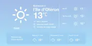 Météo à l'Île d'Oléron : soleil aujourd'hui, pluies demain, temps mitigé ensuite
