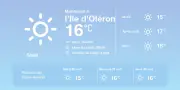Météo à Saint-Pierre-d'Oléron : soleil et douceur ce week-end