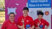 Nathan Gornik et Soltani Riyan champions de l'Hérault en doublettes jeunes