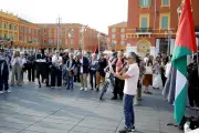 Nice : 200 manifestants dénoncent la « loi Yadan » comme liberticide avant son examen à l'Assemblée