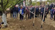 Nîmes : le parc urbain Jacques-Chirac, futur Central Park, en chantier