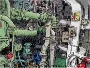 Plongée dans les machines du Marion Dufresne II aux TAAF