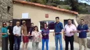 Poujols inaugure une cuisine extérieure grâce à l'entraide villageoise