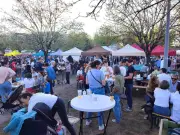 Retour du marché nocturne du Bourg à Villenave-d'Ornon