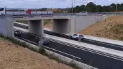 Rocade de Béziers : les trois derniers ouvrages ouverts à l'ouest fluidifient la circulation