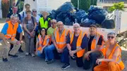 Roujan : 150 kg de déchets collectés, des centaines de canettes découvertes
