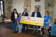 Salles : 3 376 euros collectés pour la lutte contre le cancer des enfants