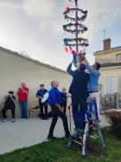 Sauternes célèbre la maïade et lance le nouveau mandat municipal