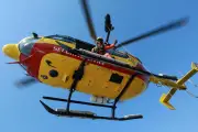 Secours héliporté pour un vététiste après une chute périlleuse à La Crau