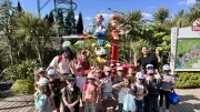 Semaine BD à l'ALSH L'île aux Rasclets : visite chez Spirou