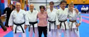 Shotokan Sète : Cinq nouvelles ceintures noires célèbrent l'excellence du karaté