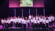 Spectacle manga : collégiens et lycéens chantent en japonais à Bagnols-sur-Cèze
