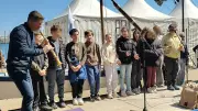 Sète : une sortie pédagogique mêlant voile, occitan et art pour des collégiens