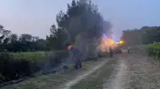 Trois départs de feu suspects à Montbazin : la piste criminelle privilégiée