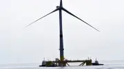 Trois éoliennes flottantes mises sous tension au large de Port-la-Nouvelle
